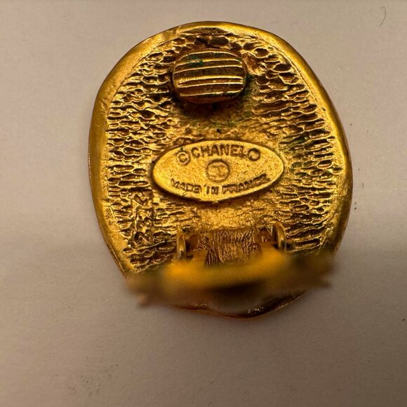 Chanel Rue Cambon Clip-On Earrings the real thing!!!! - Picture 6 of 8